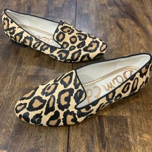 Sam Edelman Womens Size 9 Leopard Print Flats